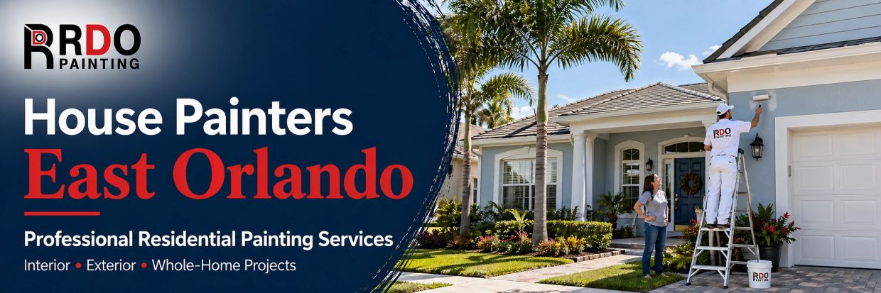 Looking for house painters in East Orlando, 32828? RDO Painting provides interior and exterior paint