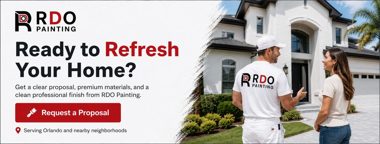 Looking for residential painters in your part of Orlando? Start here. RDO Painting serves homeowners