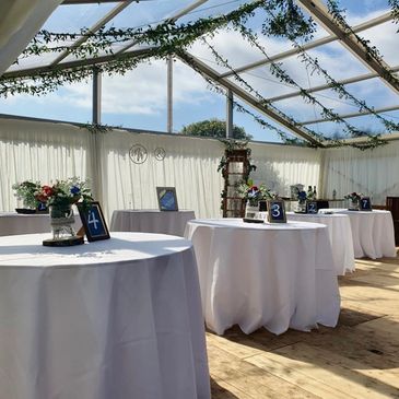 Marquee packages for weddings 