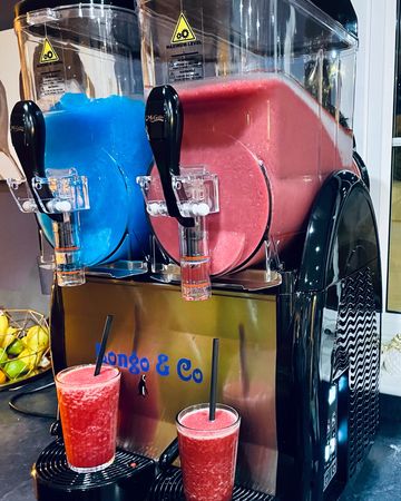 Slushie Machine with different flavours