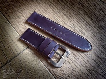 GRAPE SHELL CORDOVAN