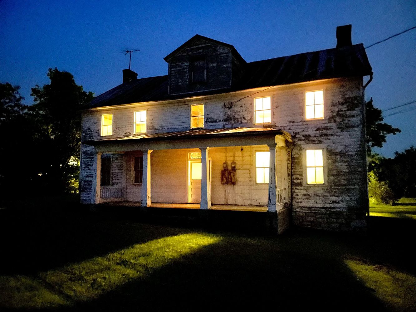 Experience the Haunted Blue Ball Inn