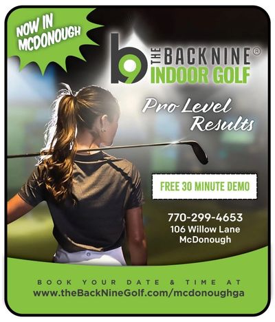 Golf Training McDonough The Back Nine Indoor Golf