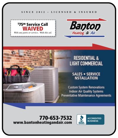 heating and air banton mCdonough exclusion coupons only here
