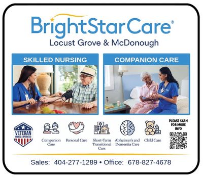 Home Care McDonough BrightStar Care Locust Grove