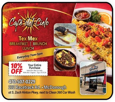 Cafe del Cielo tex mex restaurant
