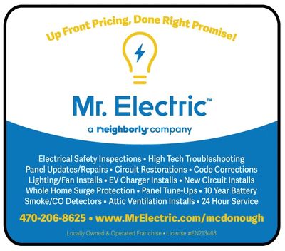 Mr Electric McDonough