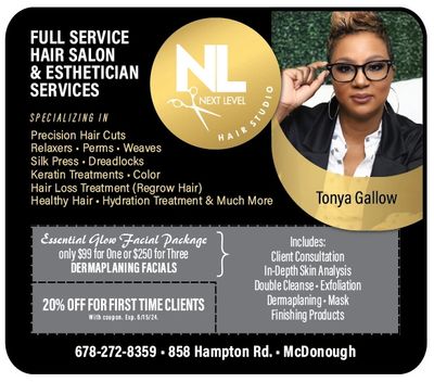 Hair Salon McDonough Next Level Hair Studio & Esthetician 