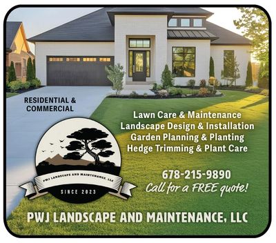 pwji landscape and maintenance McDonough