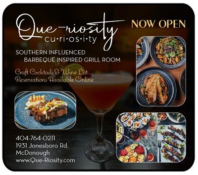 que-riosity BBQ Southern restaurant mcdonough