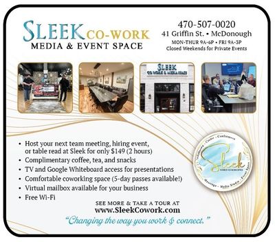 sleek co-working mcdonough