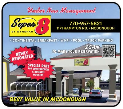 Super8 hotel McDonough