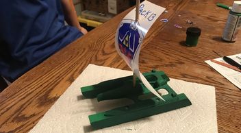 raingutter regatta racing trimaran kit