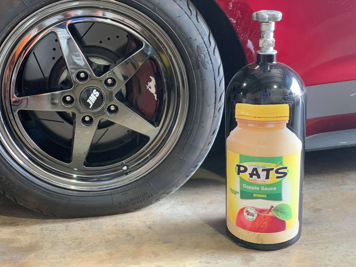 Nitrous Bottle Wrap Gapple Sauce