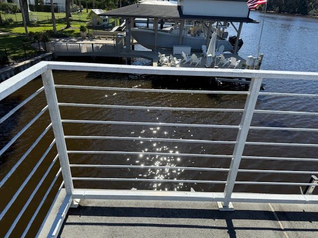 After railing repair