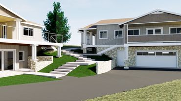 Oceanside coastal Craftsman House and ADU