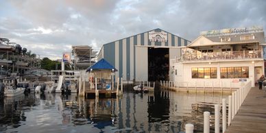 Garrison Bight Marina in Key West, one of the busy fishing marinas in the Florida Keys.
