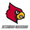Louisville Cardinals logo featuring a fierce cardinal bird.