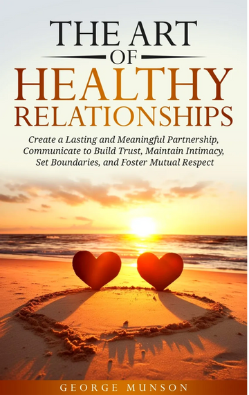 Book cover about building healthy relationships with trust and respect.