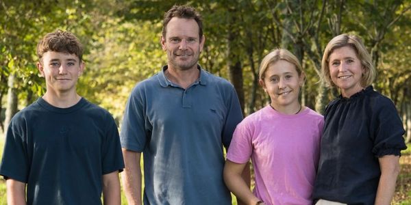 The family. Lance and Nikki Dodd with our two children Hayley and Matthew