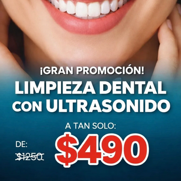 LIMPIEZA DENTAL EN CLINICA DENTAL LAS AGUILAS, AXOMIATLA, PLAZA INN Y CENTRO DE TLALPAN