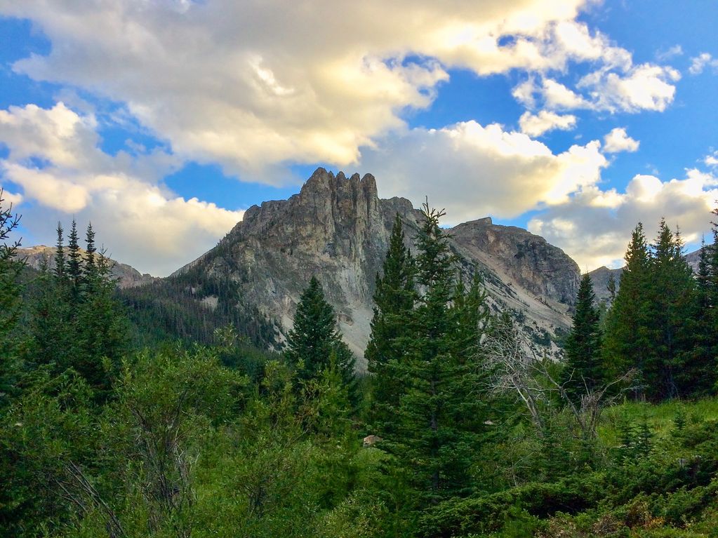 Quintuple Peaks, Beartooth Mountains.