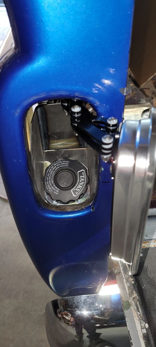 19601966 C10 Hidden Tail Light Fuel filler kit