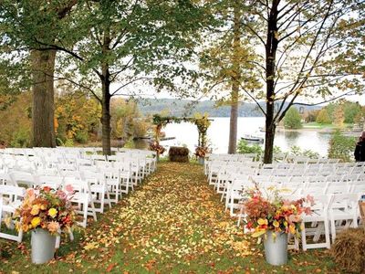 Outdoor wedding venue