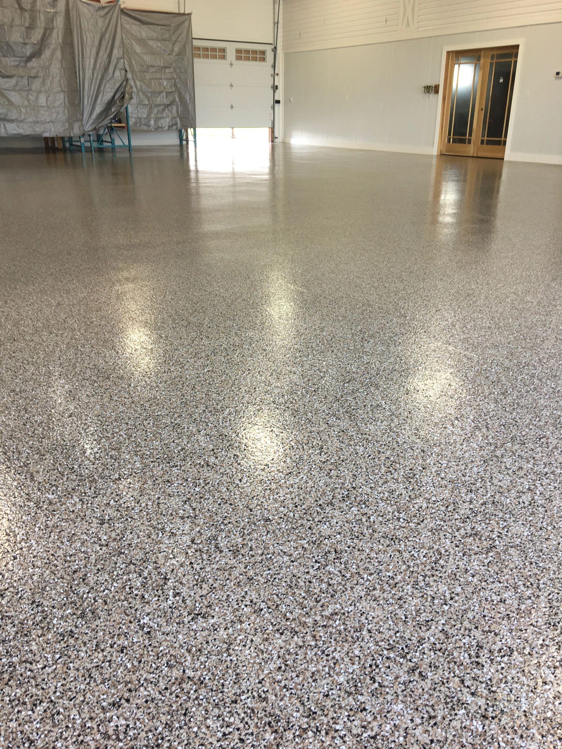 Epoxy Flooring, Epoxy - Brown Epoxy Floors - Fremont, Ohio