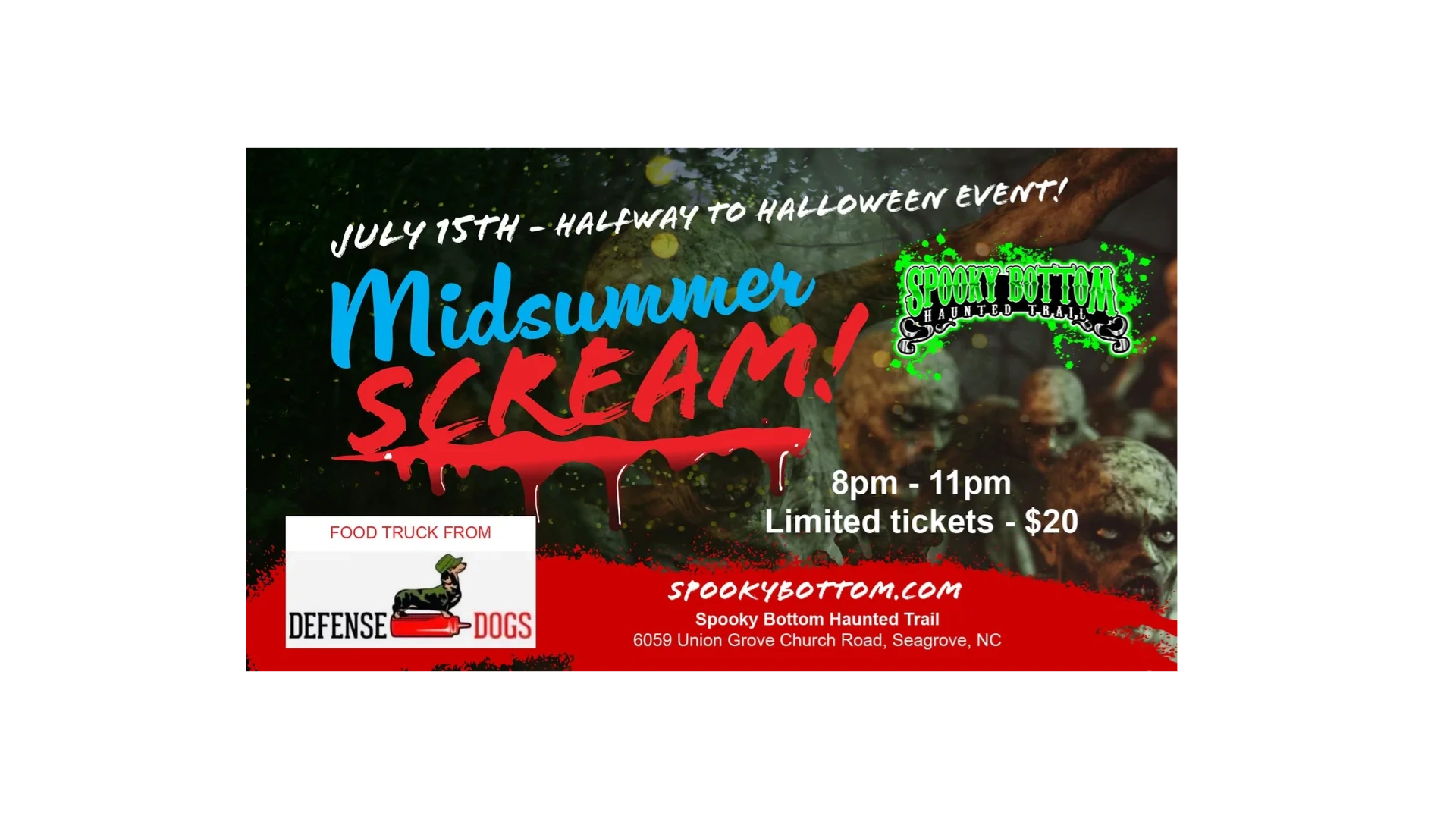 Spooky Bottom Haunted Trail Haunted Attraction, North Carolina