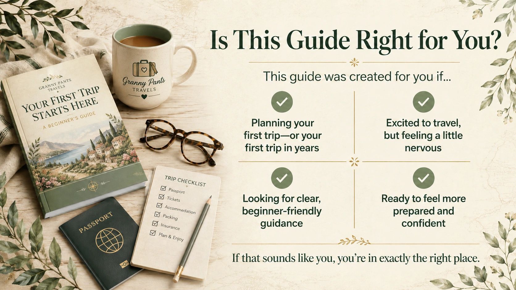 Beginner travel guide designed for first-time, nervous or less-confident travellers who want practical help planning their trip.