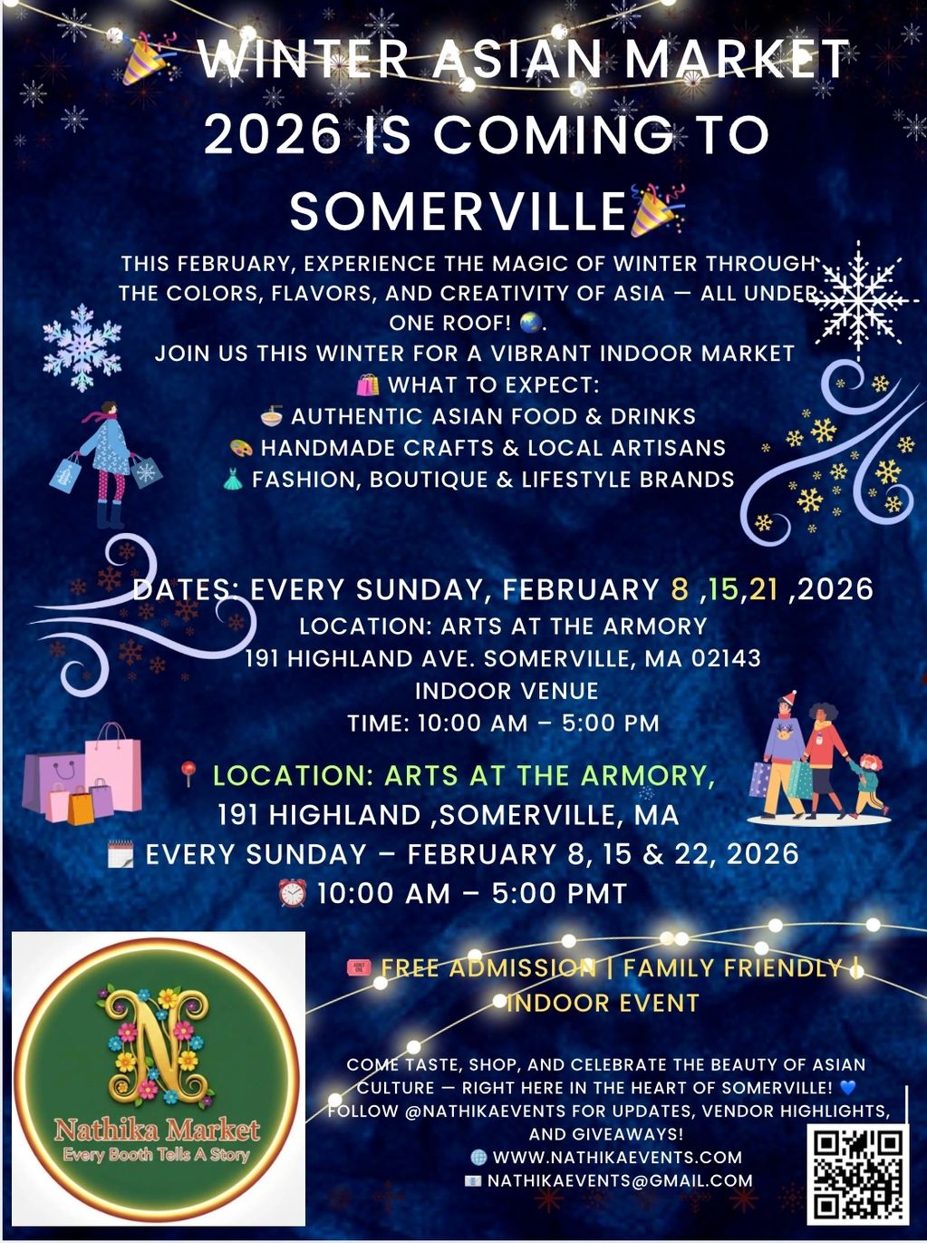 🎉 WINTER ASIAN MARKET 2026 IS COMING TO SOMERVILLE!