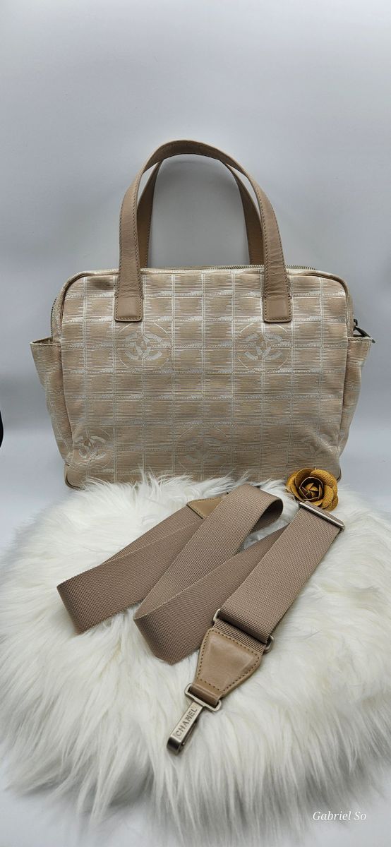 Chanel Nylon Travel Line Crossbody Bag