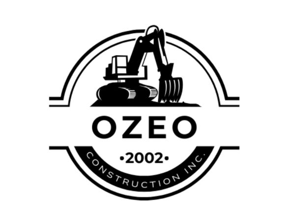 Ozeo Construction Company Logo