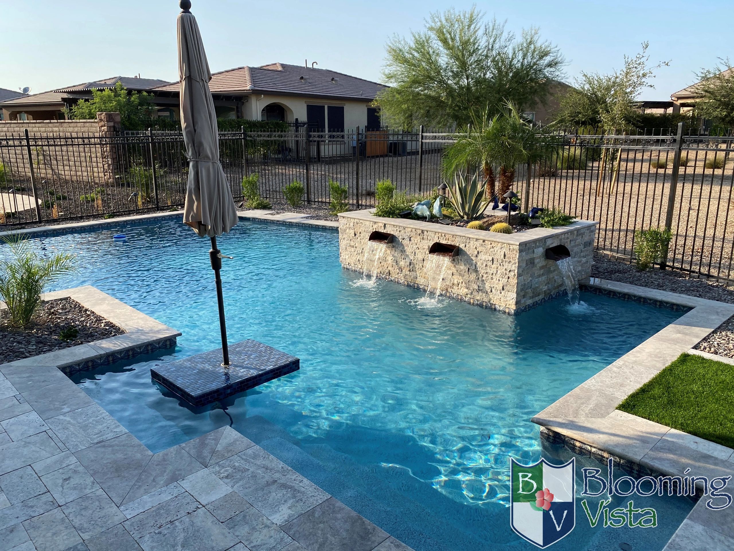 Blooming Vista Pool Builder, Landscape Installation