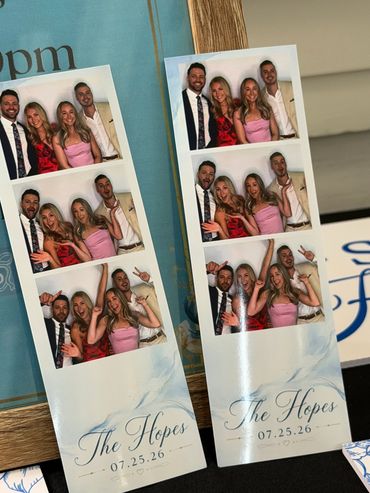 Photo Booth 2x6 Photo Strips Designed By M&M PB Events