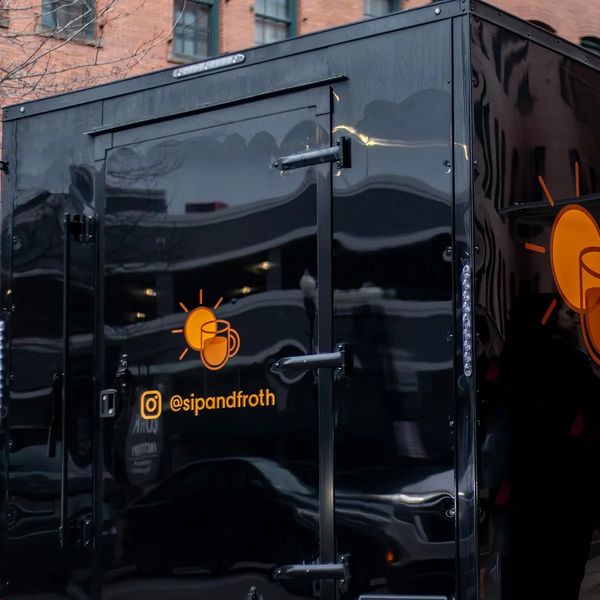 Sip and Froth Coffee Trailer 