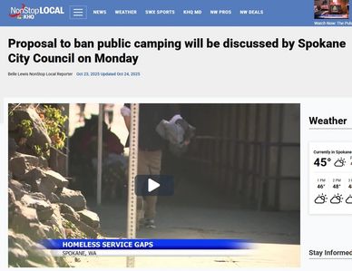 Screenshot of KHQ story