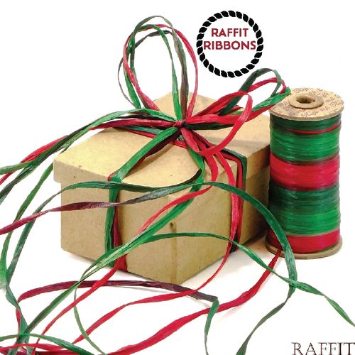 Raffia, Ribbons, Trim & Cording on Vintage Spools - Fashion, Floral, Gourmet, Gift Packaging & Craft