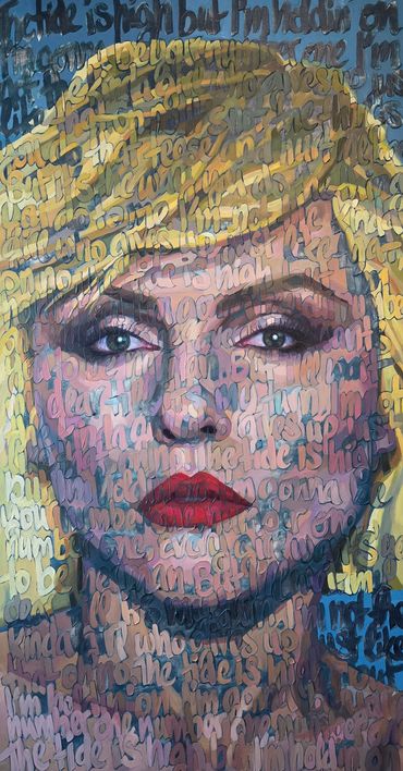 Debbie Harry
77in x 44in oil on canvas 