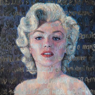 "Strong Women" Monroe
48in x 48in Oil on canvas
