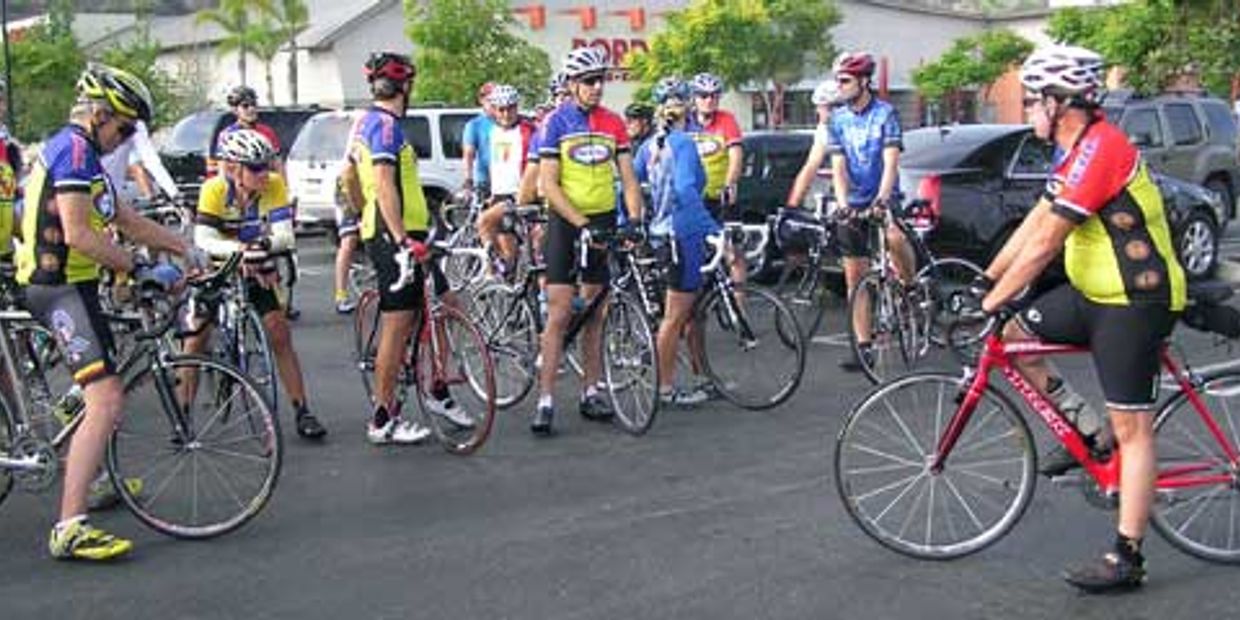 San Diego Cyclo-Vets Recreational Cycling and Masters Racing Bicycle Club members.