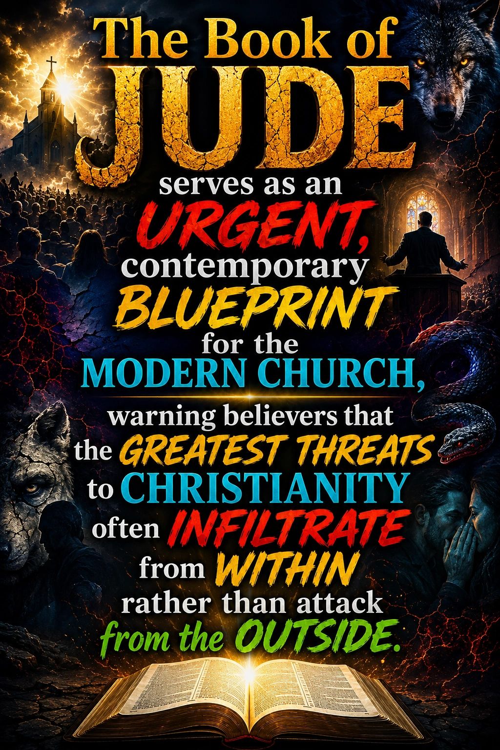 A powerful message about the Book of Jude and its relevance to modern Christianity.