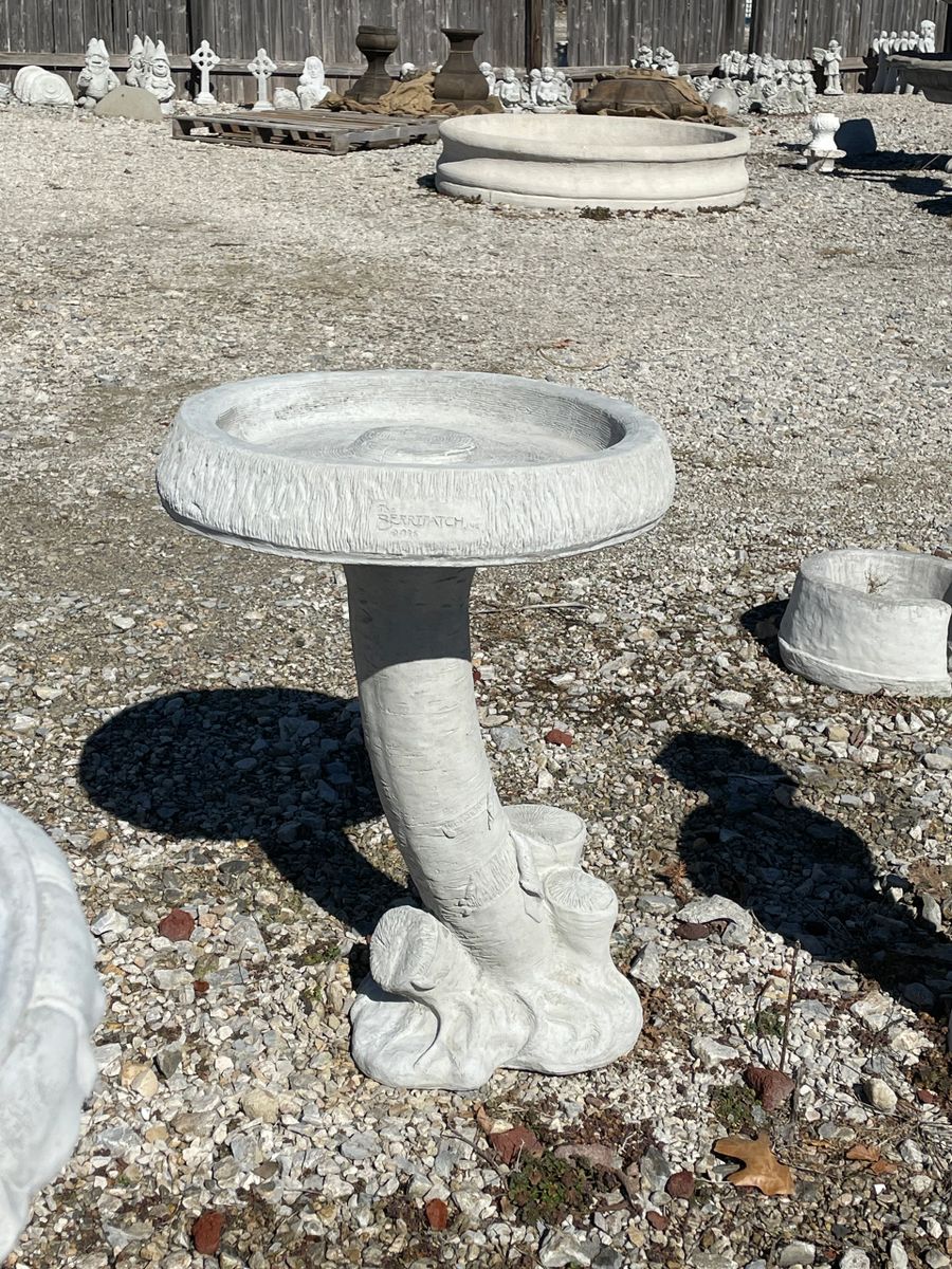 Mushroom Bird Bath