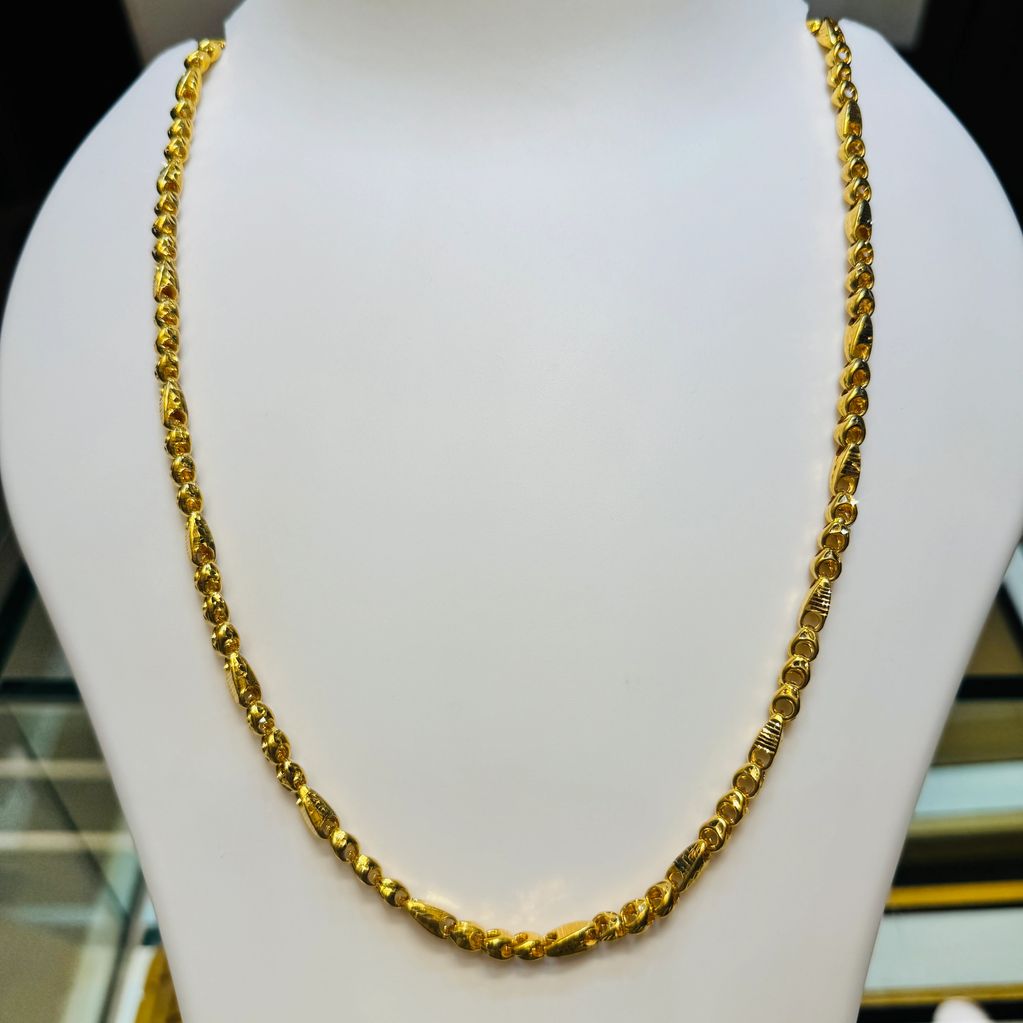 CHOCO CUBAN CHAIN | 22K 916 | WT-15GM