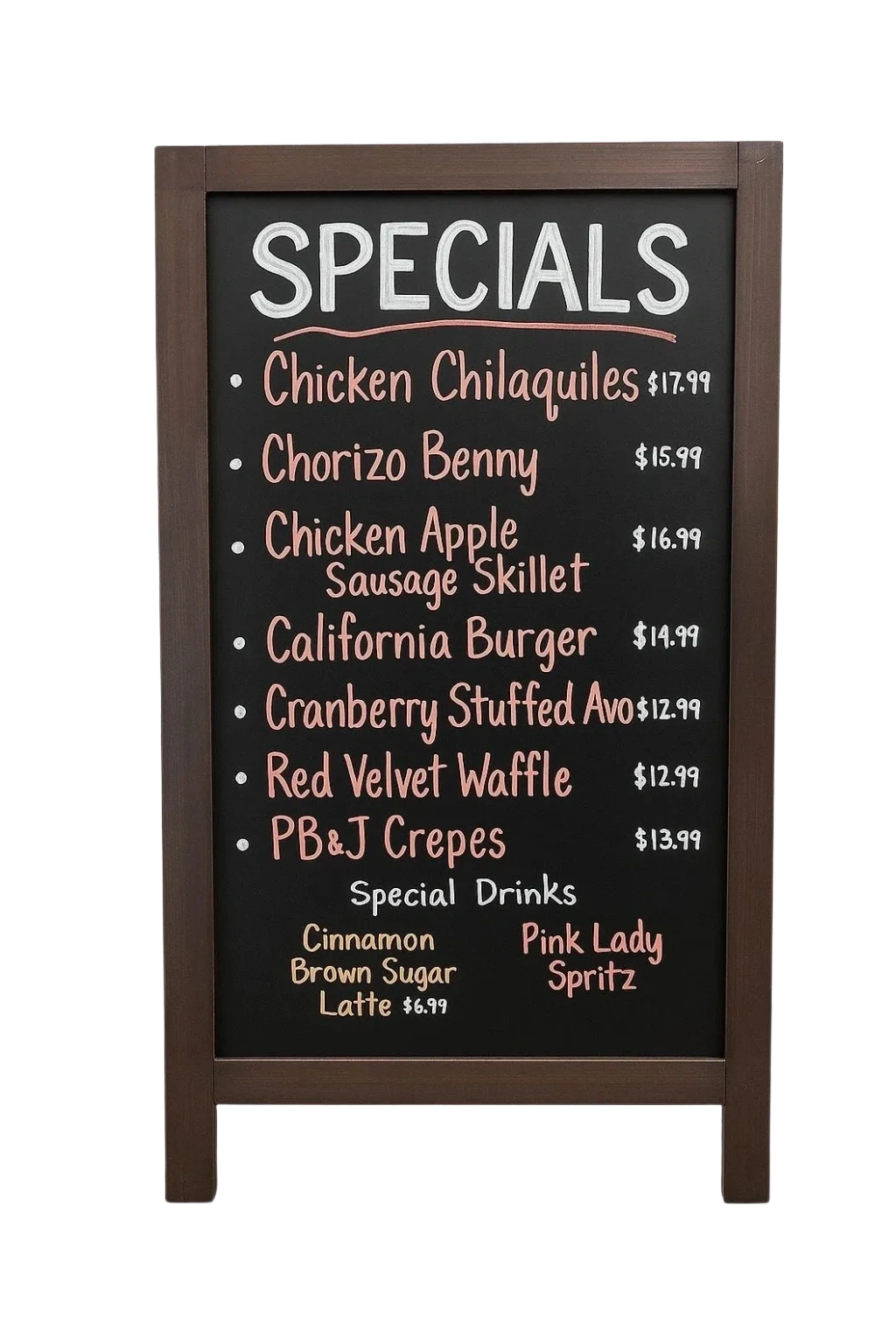 Limited-Time Dishes
