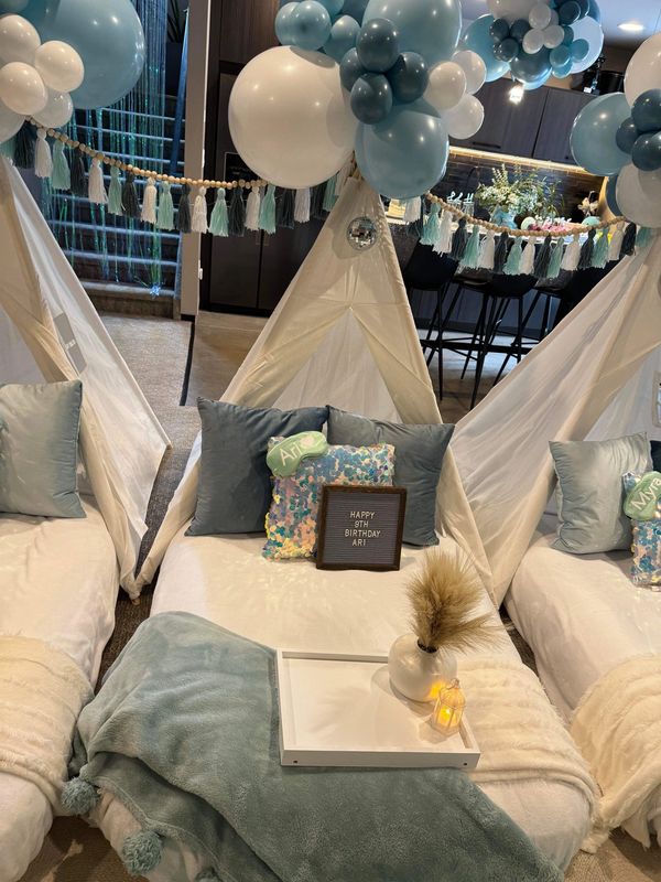 Sleepover party rentals Monument Colorado