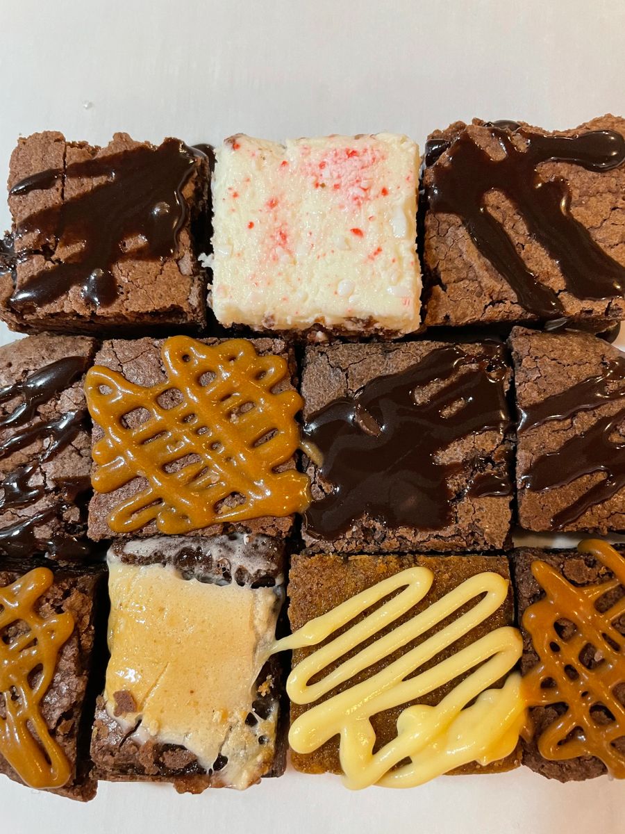 Mini Brownie Platters