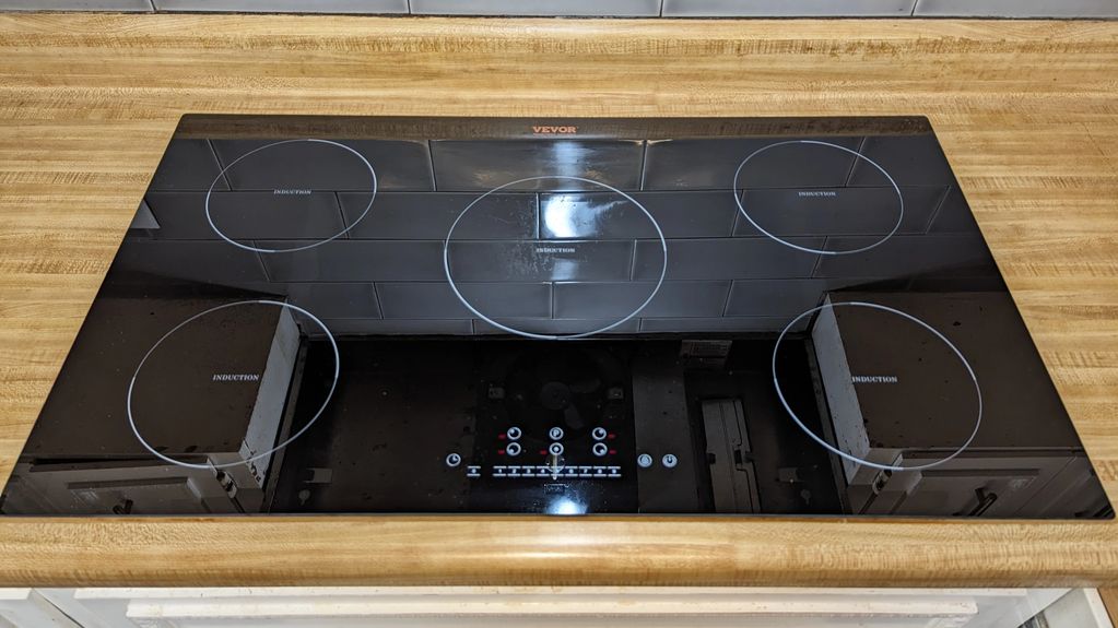 Considerate Handyman image of new stove top installation