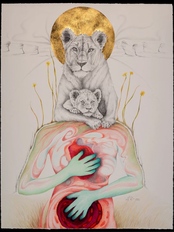 I AM LIONESS, I am strength, safety and protection  